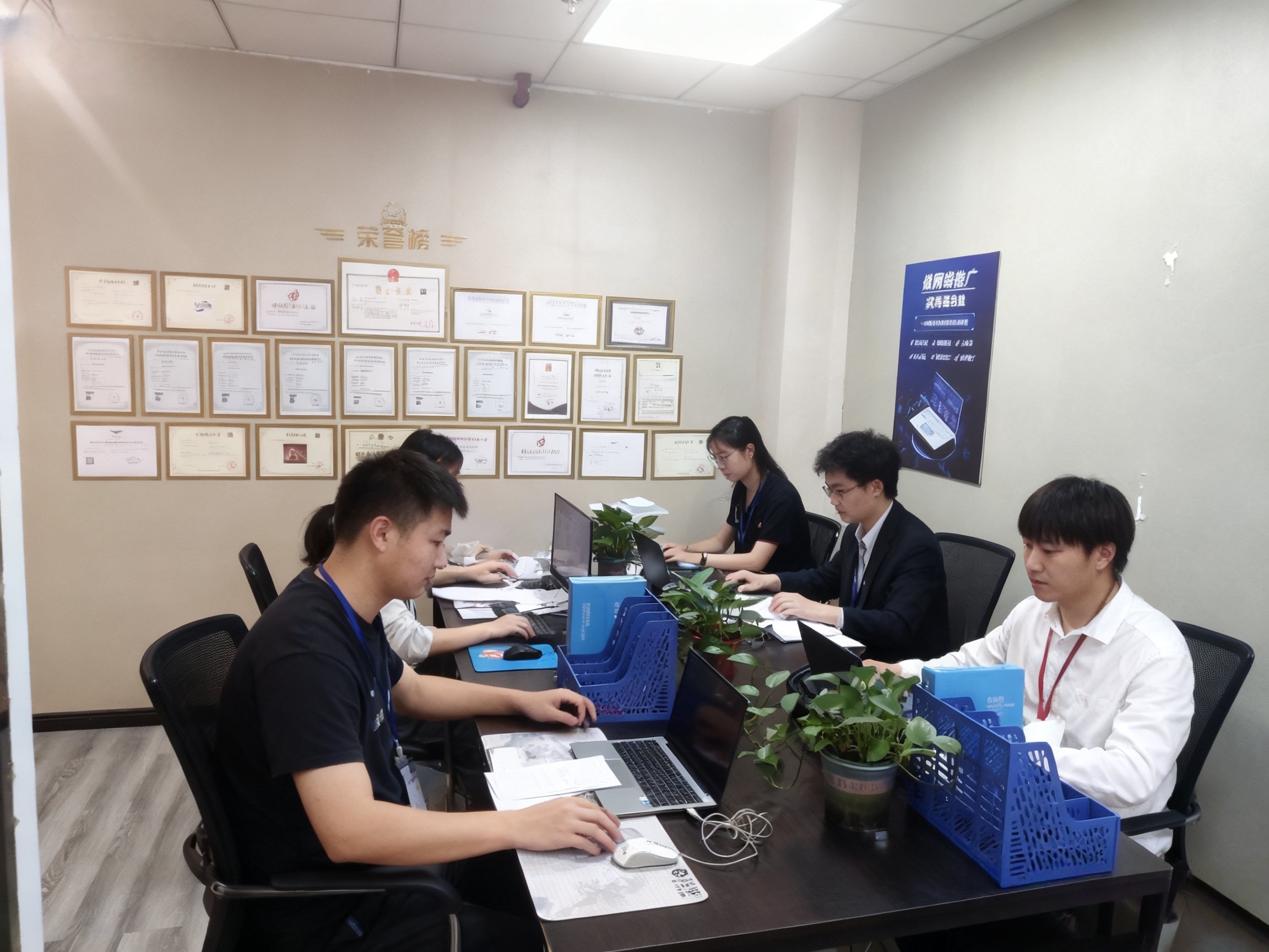 公司实拍示例：项目推进与交付